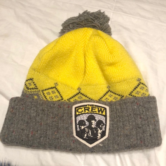 adidas beanie yellow